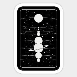 The Solar System Sticker